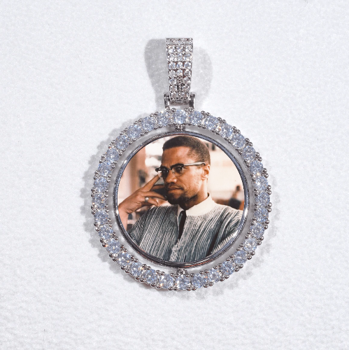 3D Spinning 2-Faced Custom Picture Pendant