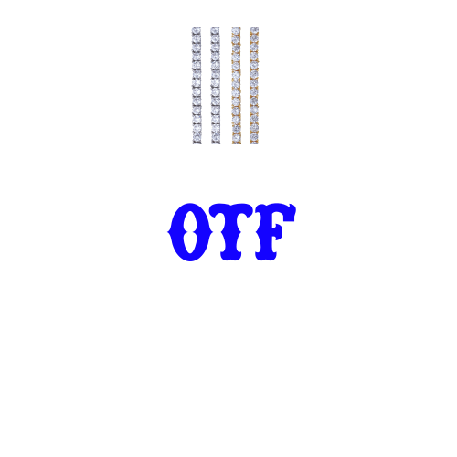 Custom Letters Freibeuter Font Necklace