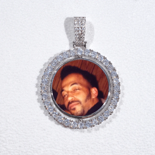 3D Spinning 2-Faced Custom Picture Pendant