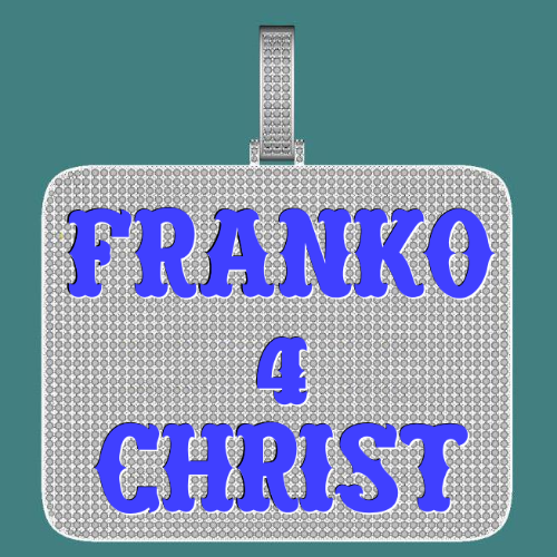 CUSTOM LETTER NECKLACE 3D BIG SQUARE