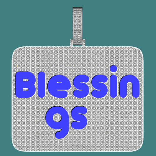 CUSTOM LETTER NECKLACE 3D BIG SQUARE