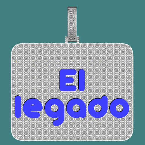 CUSTOM LETTER NECKLACE 3D BIG SQUARE