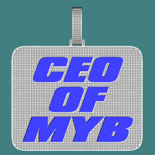 CUSTOM LETTER NECKLACE 3D BIG SQUARE