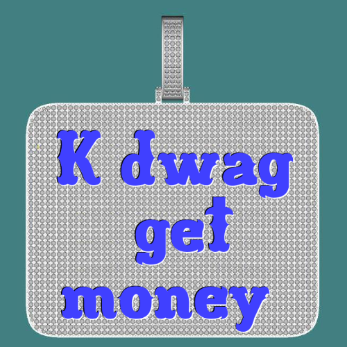 CUSTOM LETTER NECKLACE 3D BIG SQUARE