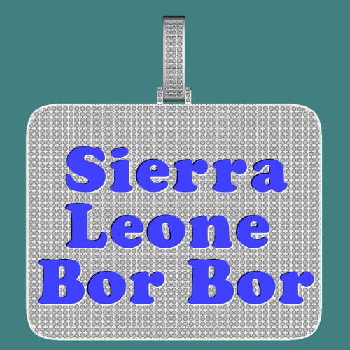 CUSTOM LETTER NECKLACE 3D BIG SQUARE