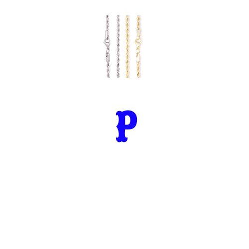 Custom Letters Freibeuter Font Necklace