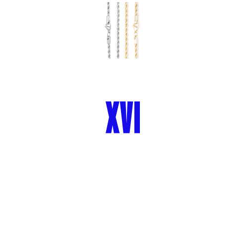 Custom Letters Baguette Two Layer Necklace