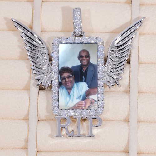 RIP WING 3D CUSTOM PICTURE PENDANT