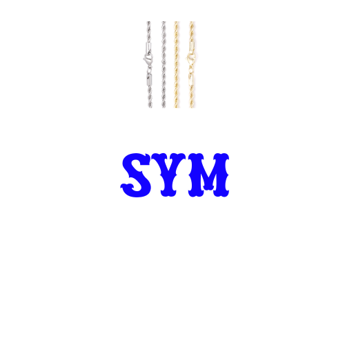 Custom Letters Freibeuter Font Necklace