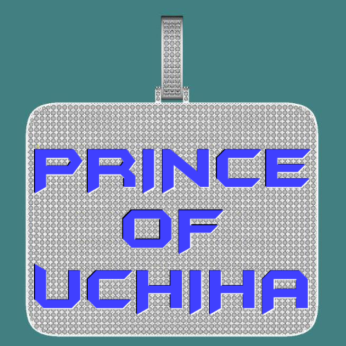 CUSTOM LETTER NECKLACE 3D BIG SQUARE