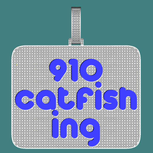 CUSTOM LETTER NECKLACE 3D BIG SQUARE