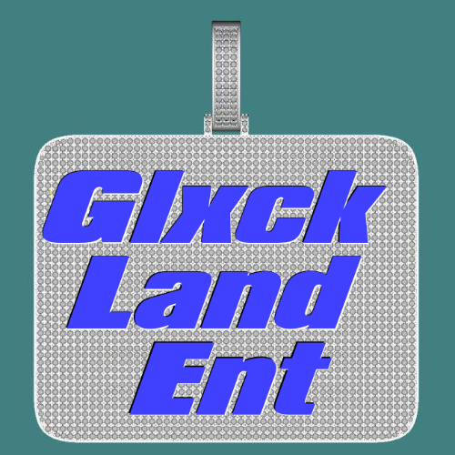 CUSTOM LETTER NECKLACE 3D BIG SQUARE