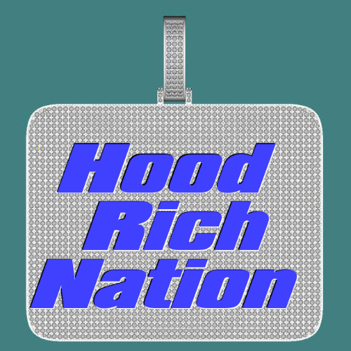 CUSTOM LETTER NECKLACE 3D BIG SQUARE