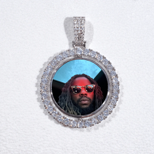 3D Spinning 2-Faced Custom Picture Pendant