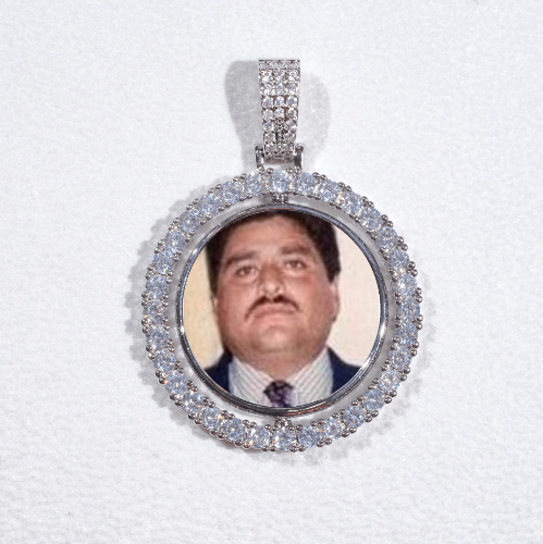 3D Spinning 2-Faced Custom Picture Pendant