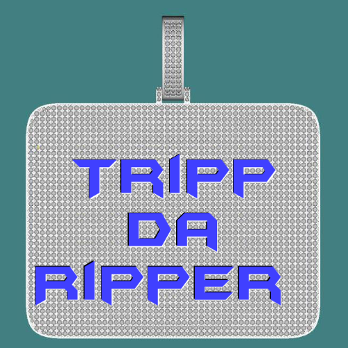 CUSTOM LETTER NECKLACE 3D BIG SQUARE