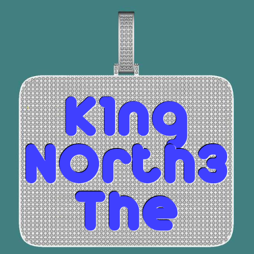 CUSTOM LETTER NECKLACE 3D BIG SQUARE