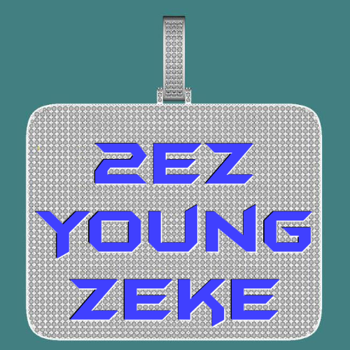 CUSTOM LETTER NECKLACE 3D BIG SQUARE