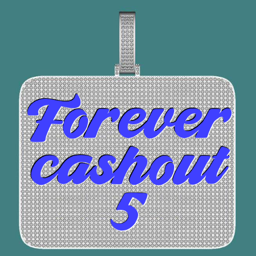 CUSTOM LETTER NECKLACE 3D BIG SQUARE
