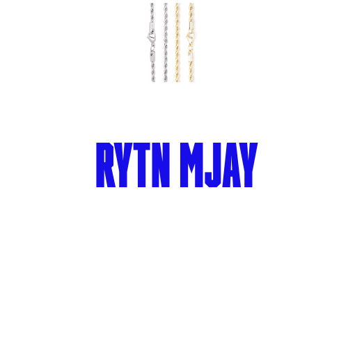 Custom Letters Baguette Two Layer Necklace