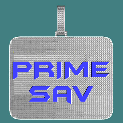 CUSTOM LETTER NECKLACE 3D BIG SQUARE