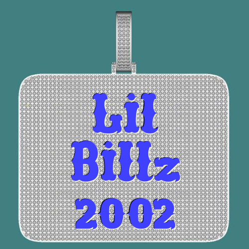 CUSTOM LETTER NECKLACE 3D BIG SQUARE