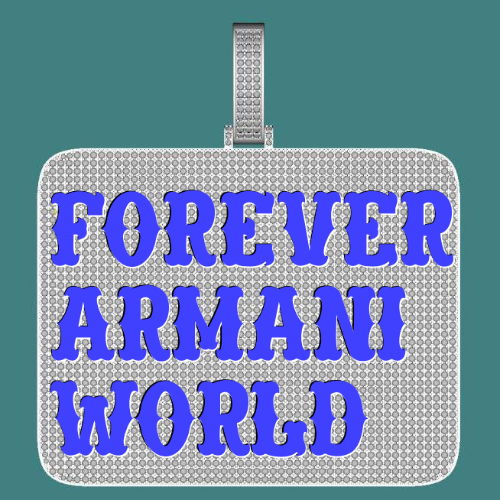 CUSTOM LETTER NECKLACE 3D BIG SQUARE