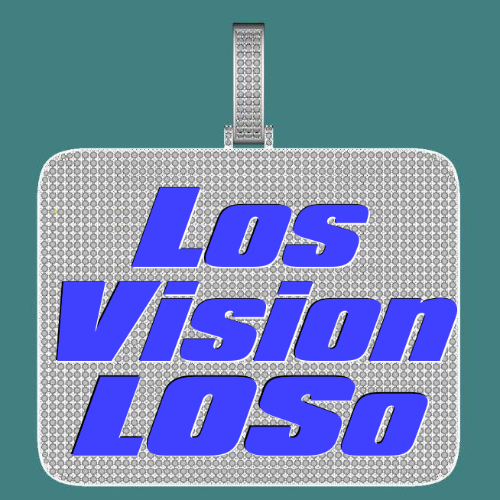 CUSTOM LETTER NECKLACE 3D BIG SQUARE