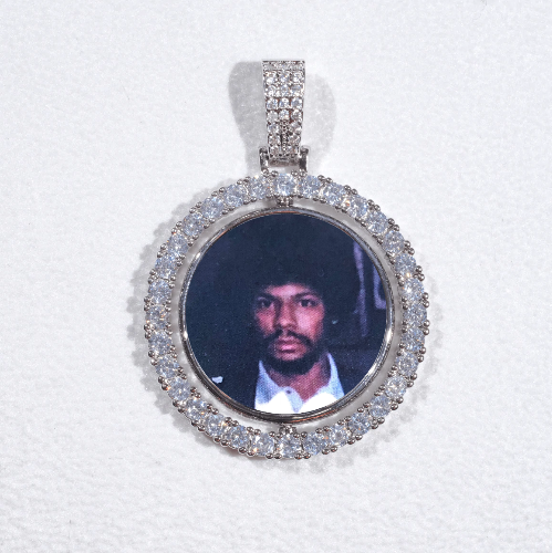 3D Spinning 2-Faced Custom Picture Pendant