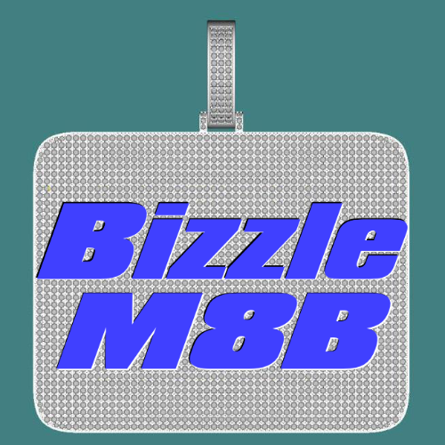 CUSTOM LETTER NECKLACE 3D BIG SQUARE