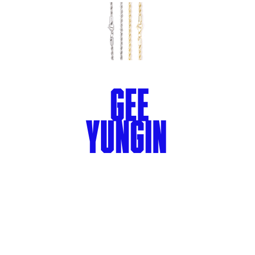 Custom Letters Baguette Two Layer Necklace