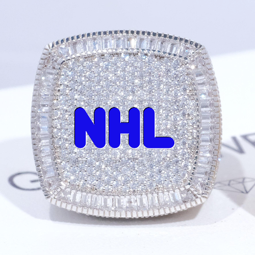 CUSTOM LETTER 3D ICED RING