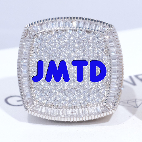 CUSTOM LETTER 3D ICED RING