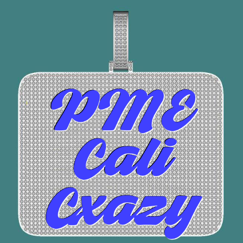 CUSTOM LETTER NECKLACE 3D BIG SQUARE