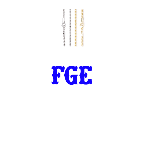 Custom Letters Freibeuter Font Necklace