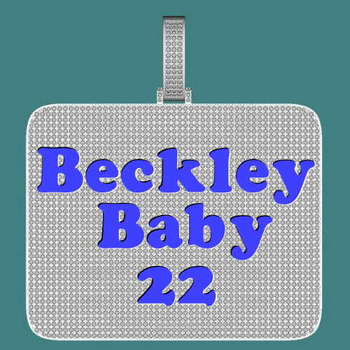 CUSTOM LETTER NECKLACE 3D BIG SQUARE