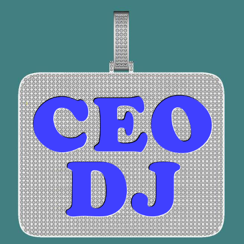 CUSTOM LETTER NECKLACE 3D BIG SQUARE