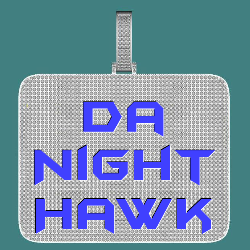CUSTOM LETTER NECKLACE 3D BIG SQUARE