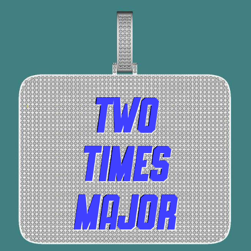 CUSTOM LETTER NECKLACE 3D BIG SQUARE