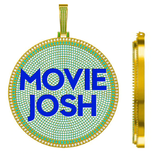 CUSTOM LETTER NECKLACE 3D BIG DISC