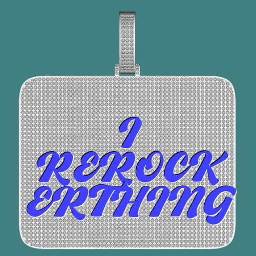 CUSTOM LETTER NECKLACE 3D BIG SQUARE
