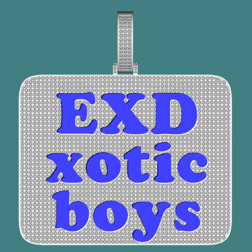 CUSTOM LETTER NECKLACE 3D BIG SQUARE