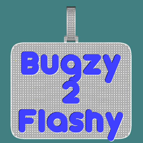 CUSTOM LETTER NECKLACE 3D BIG SQUARE