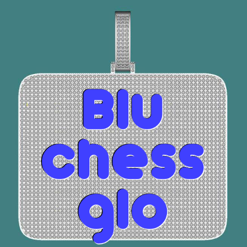 CUSTOM LETTER NECKLACE 3D BIG SQUARE