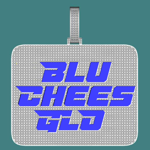 CUSTOM LETTER NECKLACE 3D BIG SQUARE