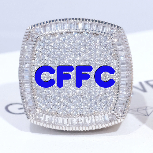 CUSTOM LETTER 3D ICED RING