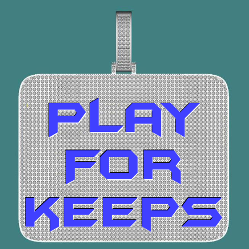 CUSTOM LETTER NECKLACE 3D BIG SQUARE
