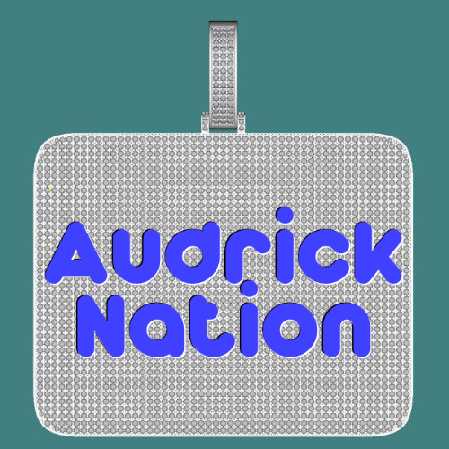 CUSTOM LETTER NECKLACE 3D BIG SQUARE