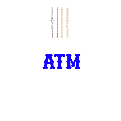 Custom Letters Freibeuter Font Necklace