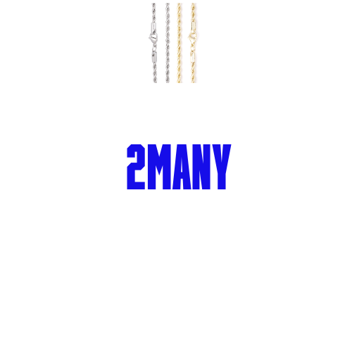 Custom Letters Baguette Two Layer Necklace